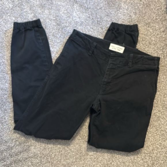 Nili Lotan French Military Cotton Zip Hem Jogger Pant - Picture 5 of 8